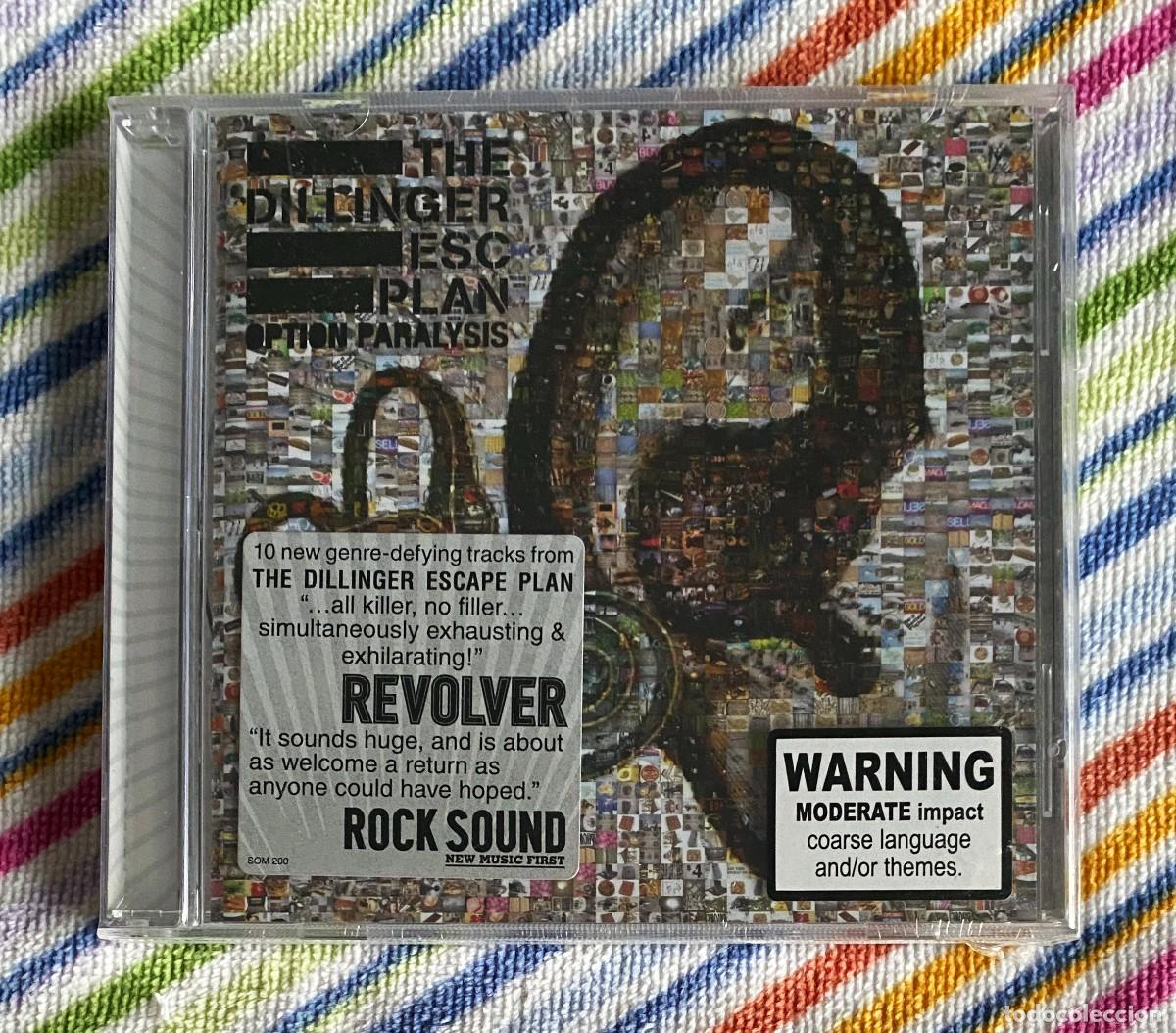 CDs de m&uacute;sica: THE DILLINGER ESCAPE PLAN - OPTION PARALYSIS CD NUEVO Y PRECINTADO - MATHCORE POST-HARDCORE - Foto 1