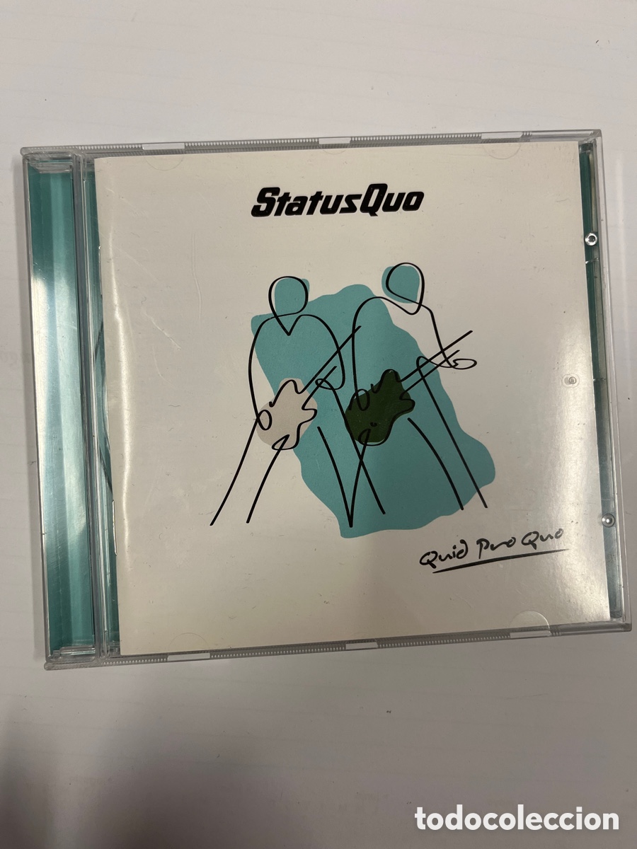 CDs de m&uacute;sica: STATUS QUO - QUID PRO QUO - CD - Foto 1