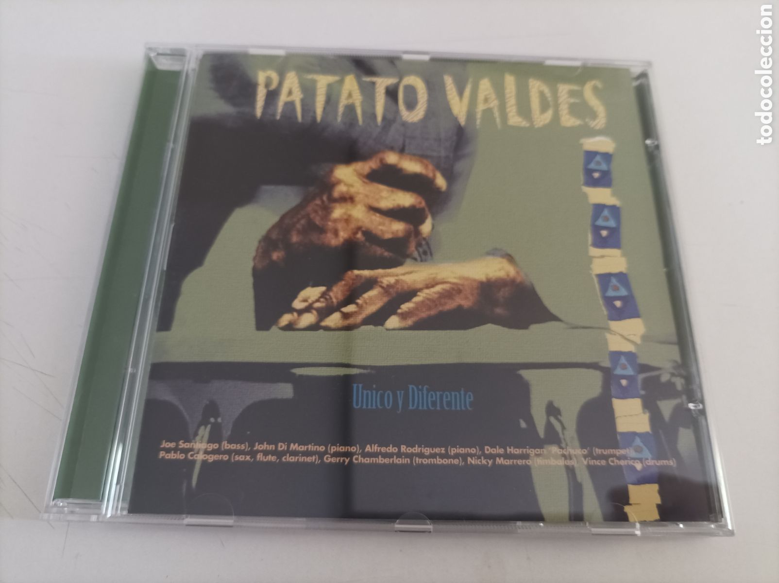 CDs de m&uacute;sica: Patato Vald&eacute;s. &Uacute;nico y diferente CD. 2000. - Foto 1