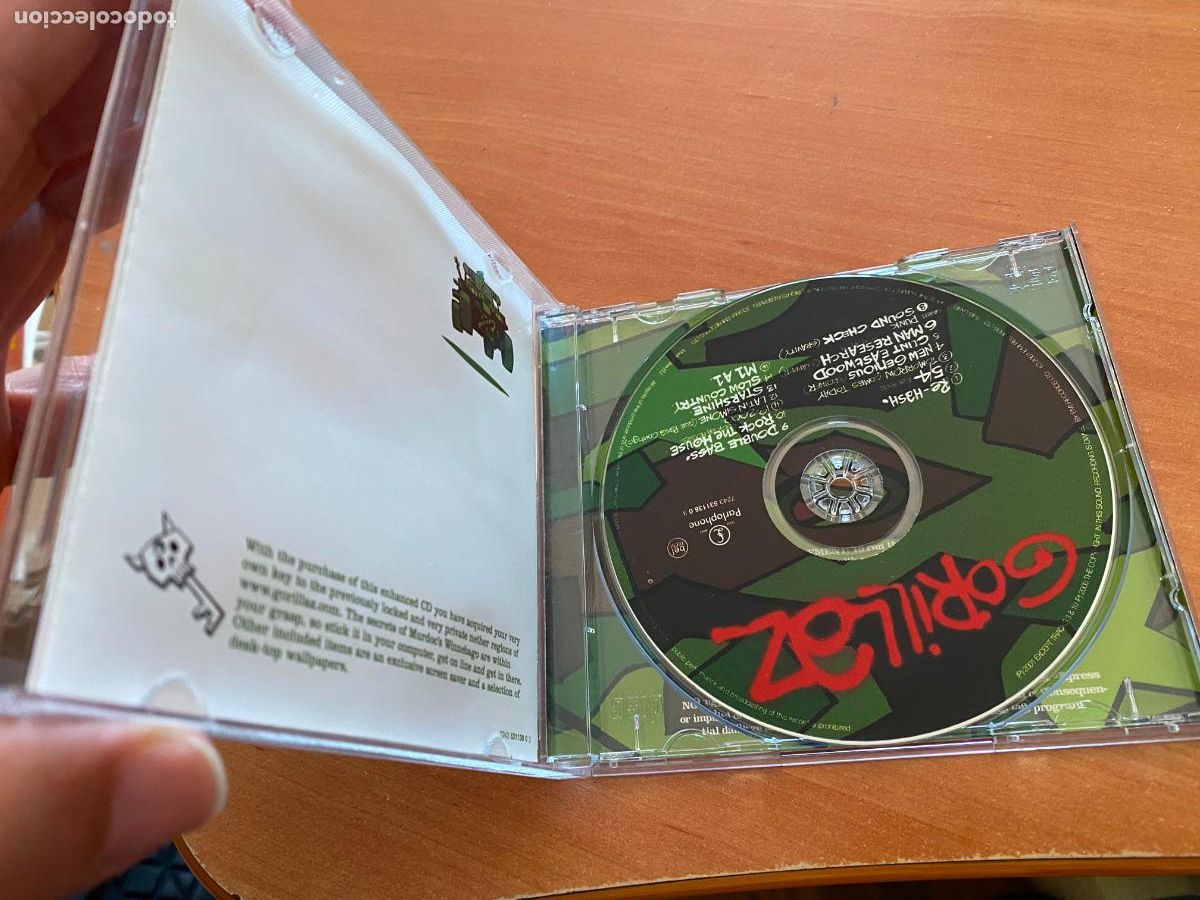 CDs de m&uacute;sica: GORILLAZ CD (CDIB10) - Foto 2