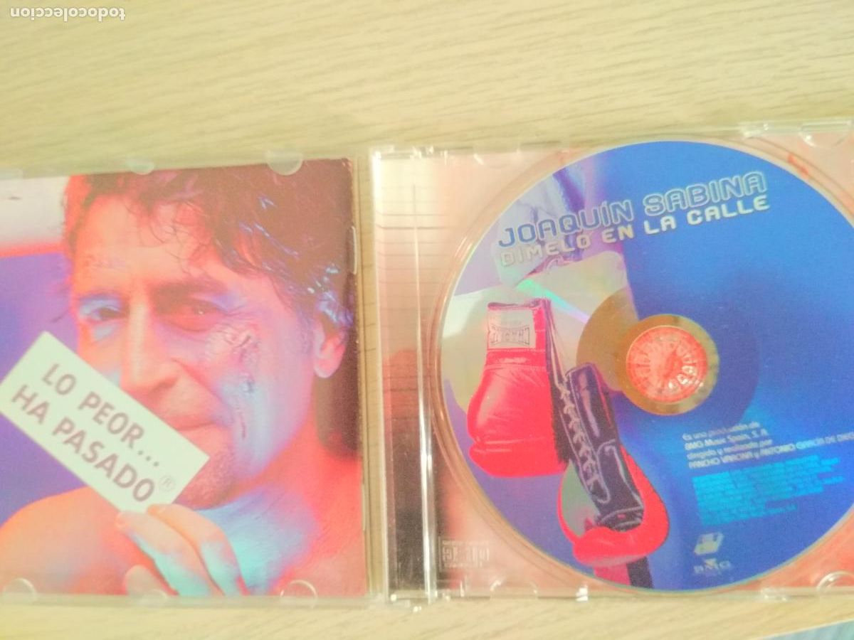 CDs de m&uacute;sica: joaquin sabina,dimelo en la calle 2002 - Foto 2