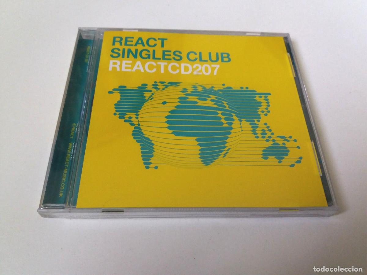 CDs de m&uacute;sica: CD &rdquo;REACT SINGLES CLUB REACTCD207&rdquo; CD 10 TRACKS PRECINTADO SEALED - Foto 1