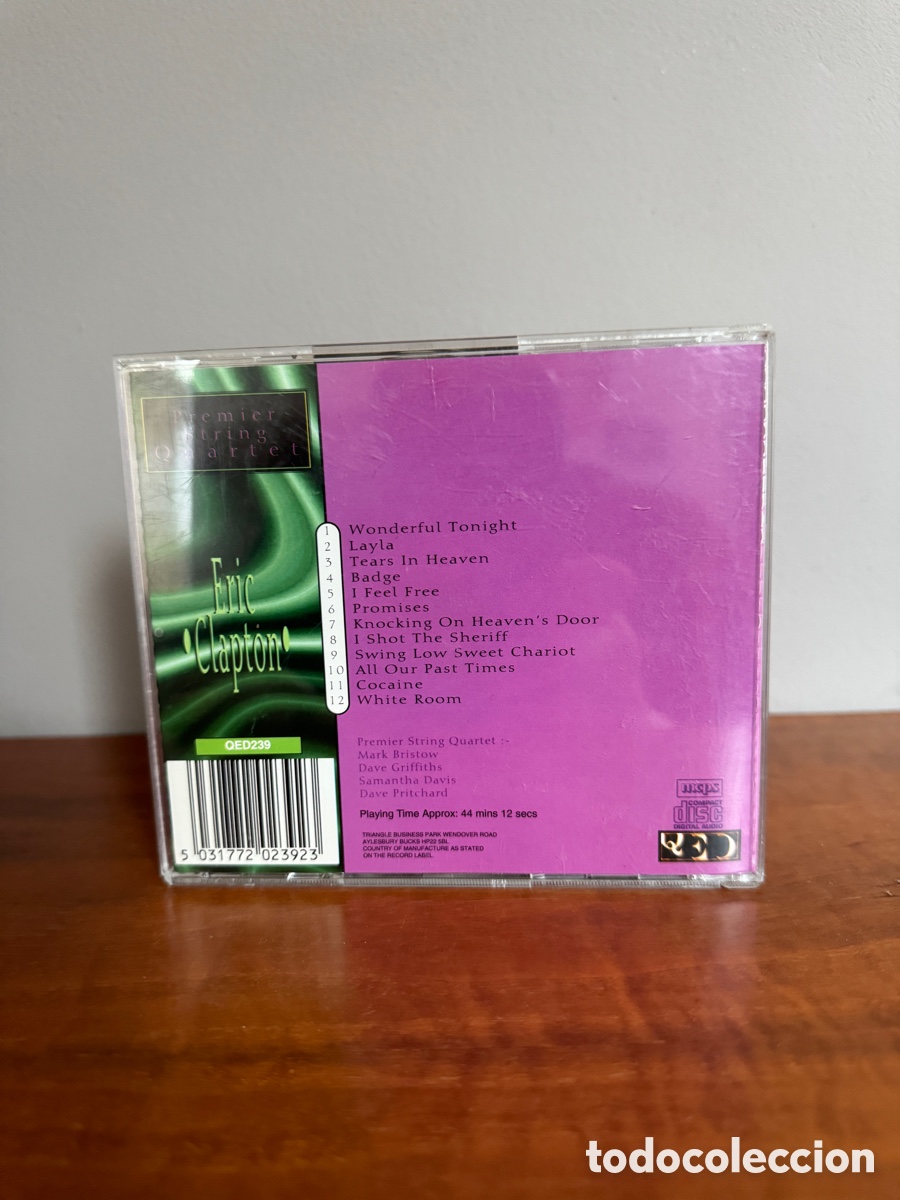 CDs de m&uacute;sica: Premier String Quartet Plays: Eric Clapton - Foto 3