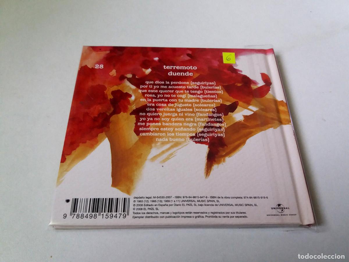 CDs de m&uacute;sica: TERREMOTO &rdquo;DUENDE&rdquo; CD LIBRO 13 TRACKS COMO NUEVO - Foto 2