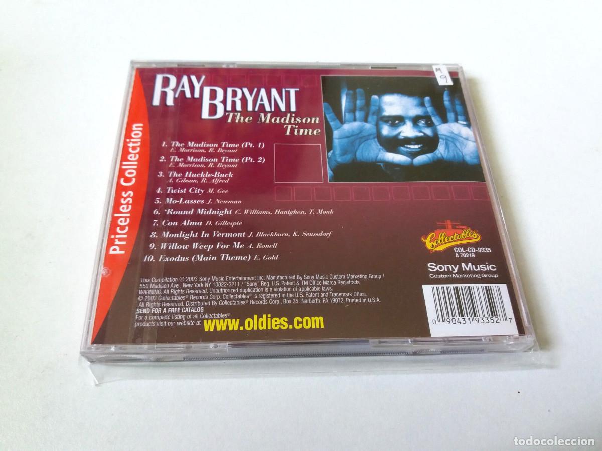CDs de m&uacute;sica: RAY BRYANT &rdquo;THE MADISON TIME&rdquo; CD 10 TRACKS - Foto 2