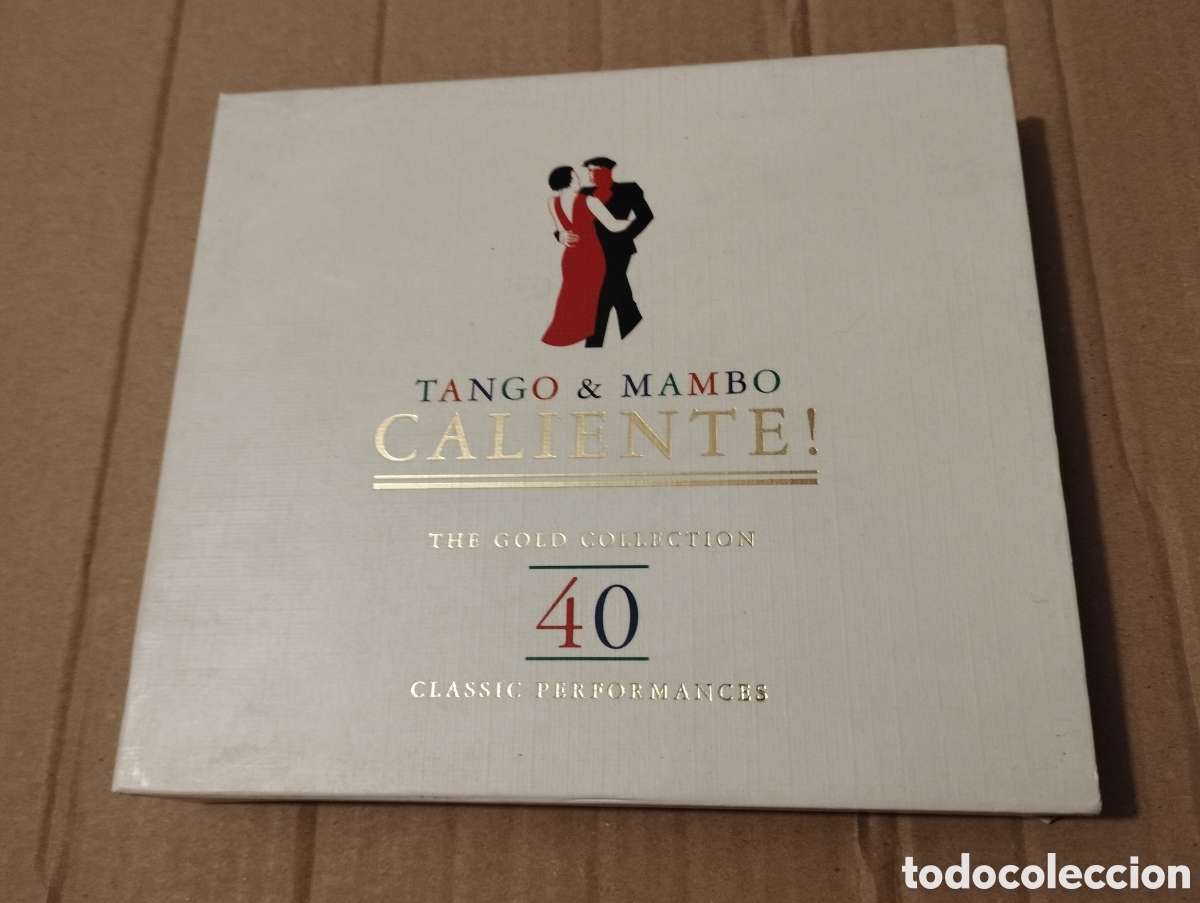 CDs de m&uacute;sica: TANGO & MAMBO CALIENTE! THE GOLD COLLECTION (2 CD) - Foto 2