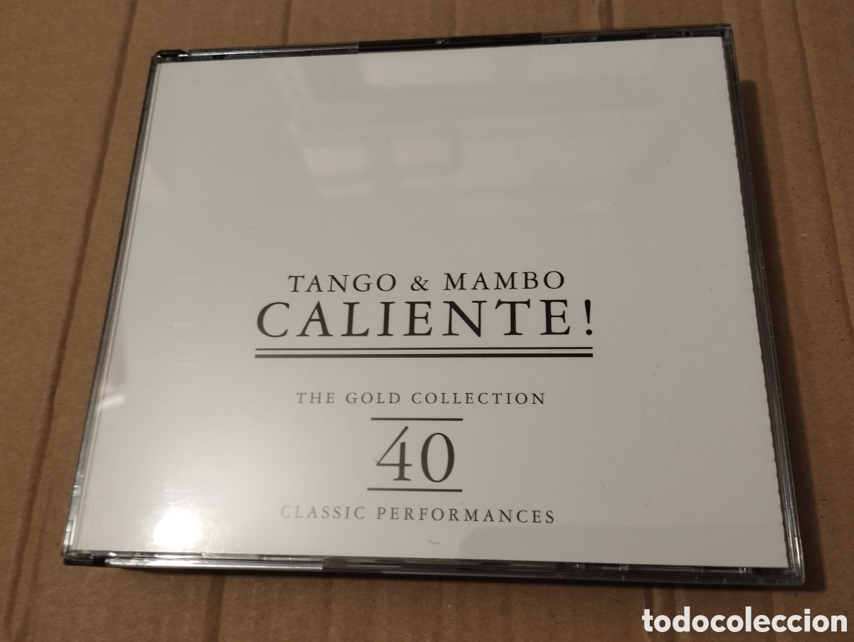 CDs de m&uacute;sica: TANGO & MAMBO CALIENTE! THE GOLD COLLECTION (2 CD) - Foto 3