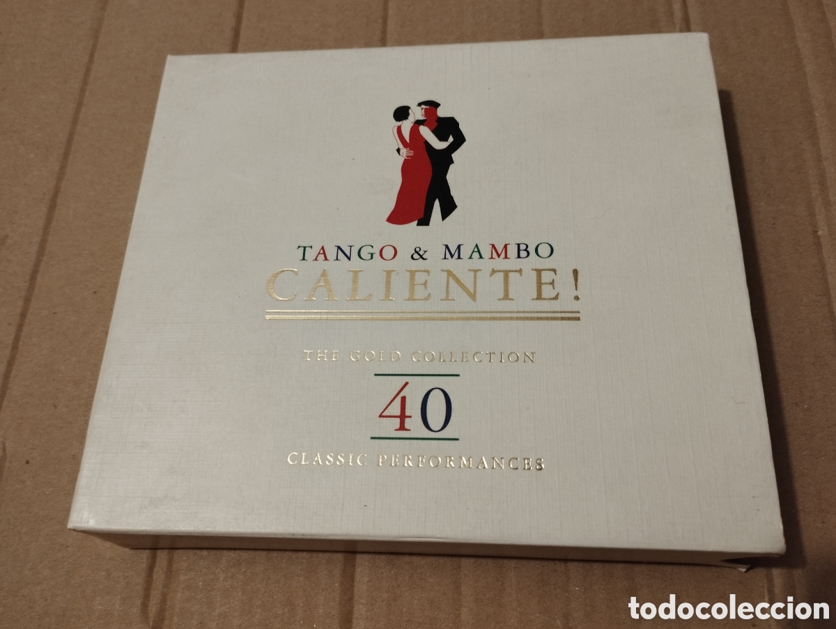 CDs de m&uacute;sica: TANGO & MAMBO CALIENTE! THE GOLD COLLECTION (2 CD) - Foto 1