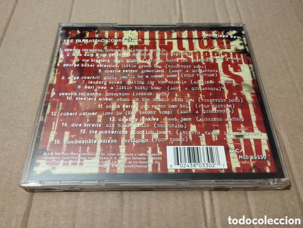 CDs de m&uacute;sica: THE TARANTINO CONNECTION (CD) - Foto 3