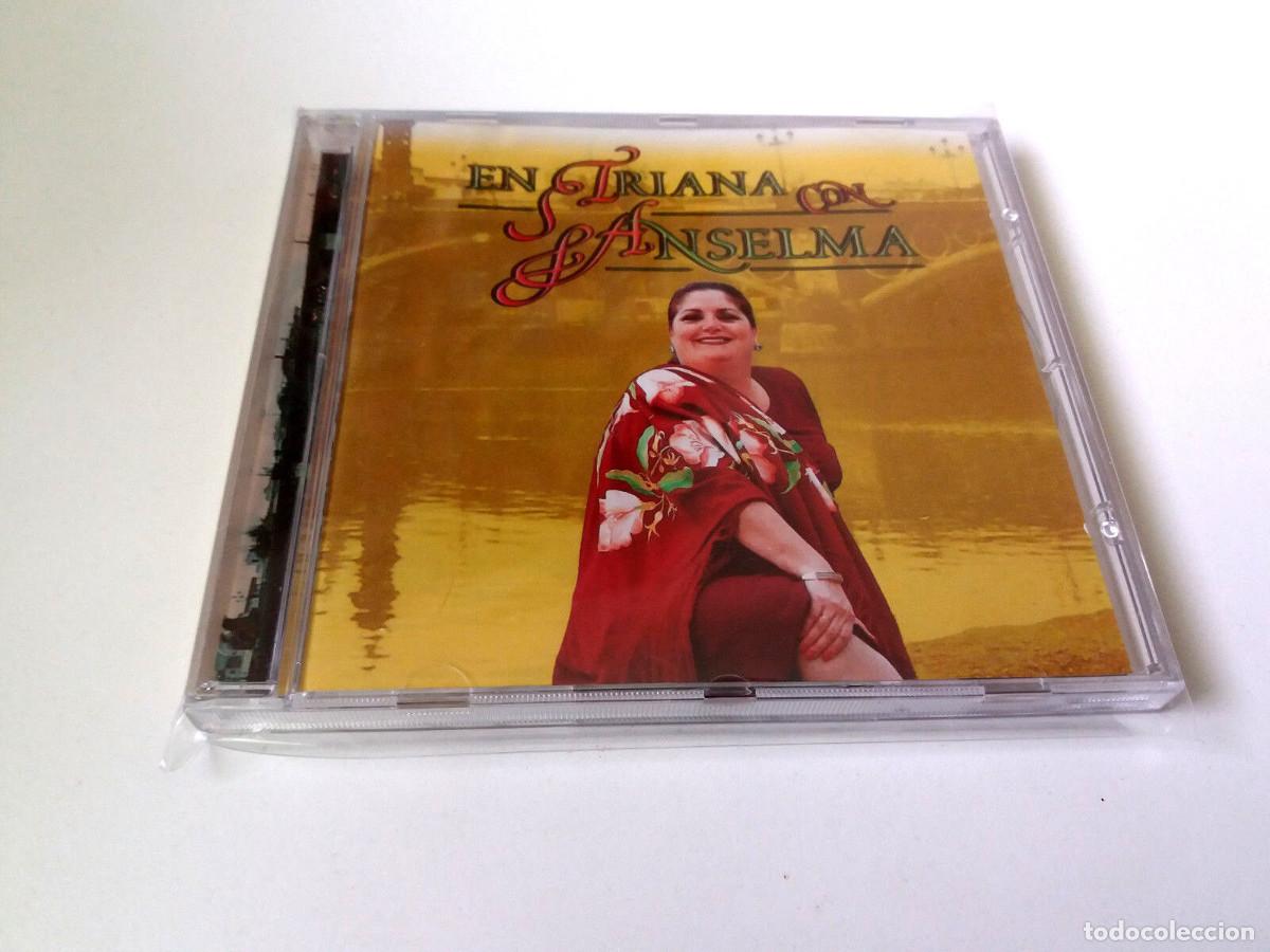CDs de m&uacute;sica: CD &rdquo;EN TRIANA CON ANSELMA&rdquo; CD 12 TRACKS COMO NUEVO - Foto 1