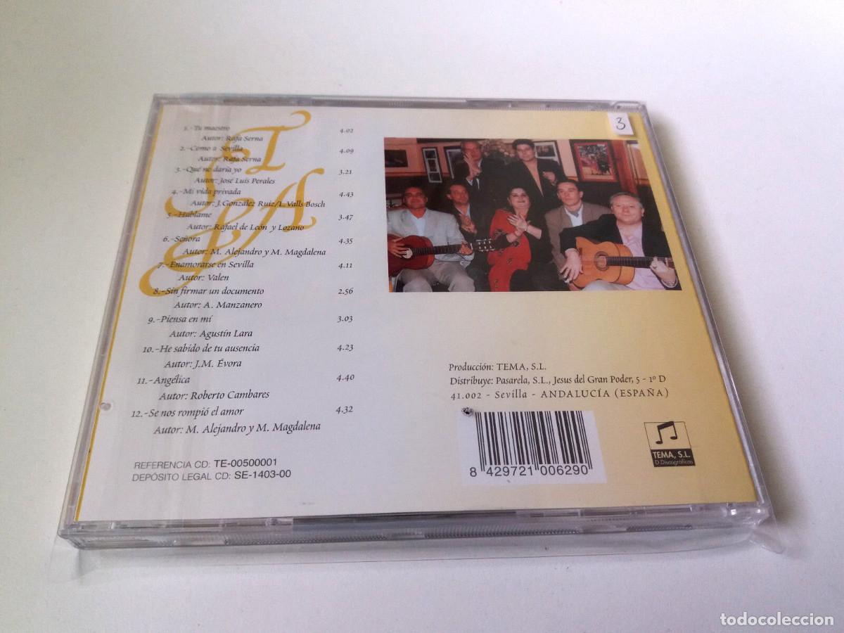 CDs de m&uacute;sica: CD &rdquo;EN TRIANA CON ANSELMA&rdquo; CD 12 TRACKS COMO NUEVO - Foto 2