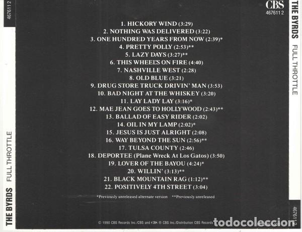 CDs de m&uacute;sica: The Byrds &ndash; The Byrds - Box Set 4 x CD + Libreto - Foto 11