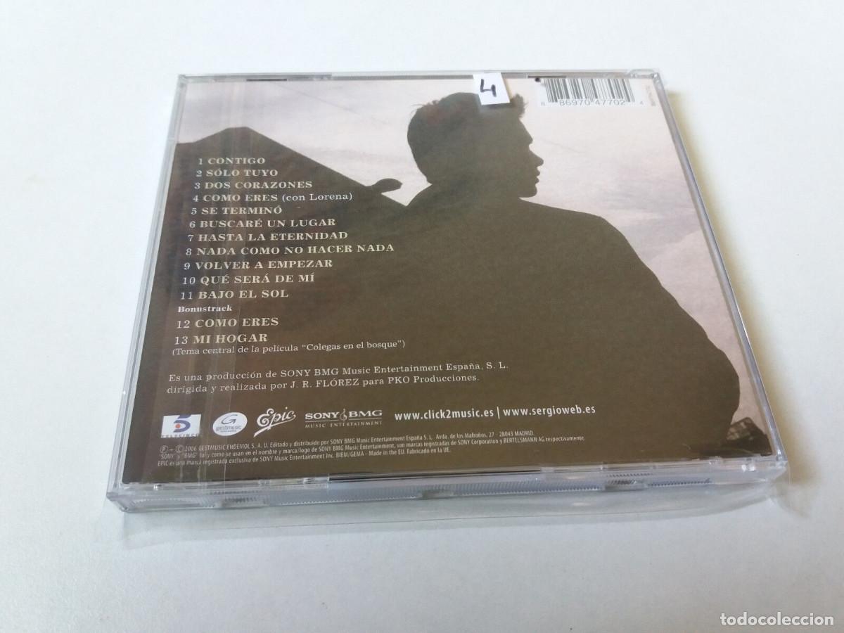 CDs de m&uacute;sica: SERGIO RIVERO &rdquo;CONTIGO&rdquo; CD 13 TRACKS COMO NUEVO - Foto 2