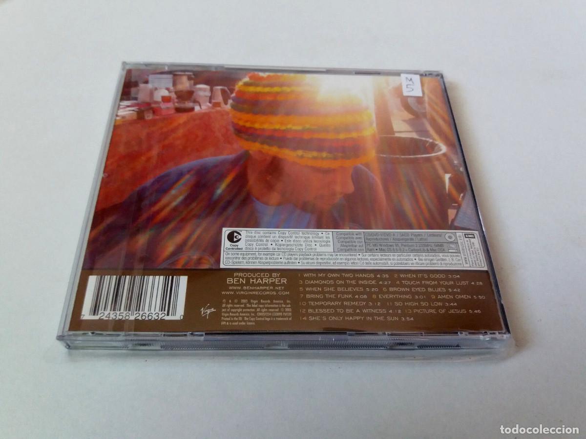 CDs de m&uacute;sica: BEN HARPER &rdquo;DIAMONDS ON THE INSIDE&rdquo; CD 14 TRACKS - Foto 2