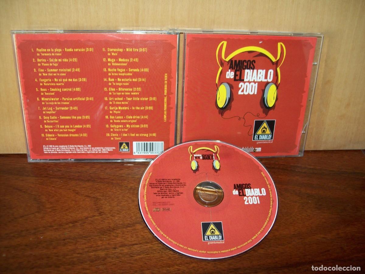 CDs de m&uacute;sica: AMIGOS DEL DIABLO 2001 - CD 200 CANCIONES ARTISTAS VARIOS