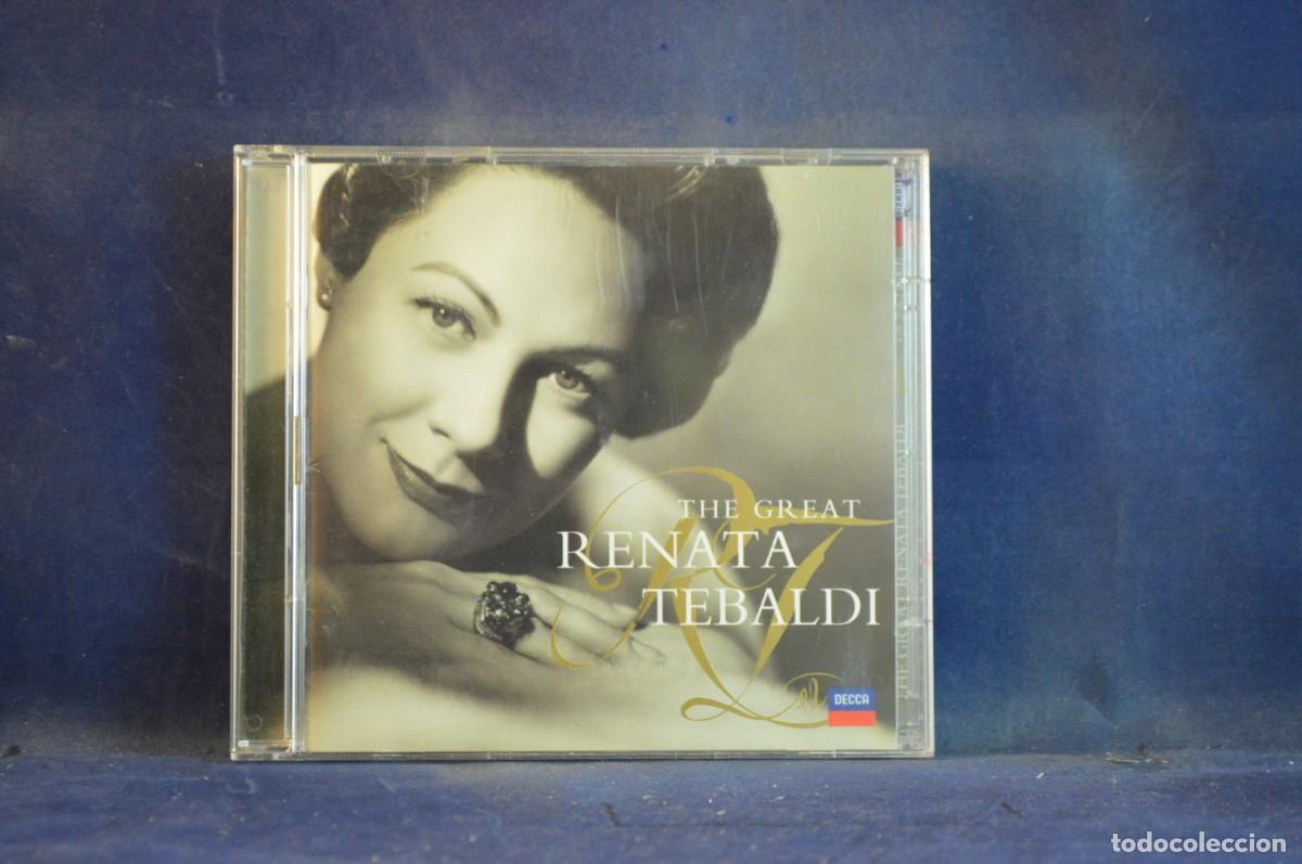 CDs de m&uacute;sica: RENATA TEBALDI &ndash; THE GREAT RENATA TEBALDI - 2 CD - Foto 1