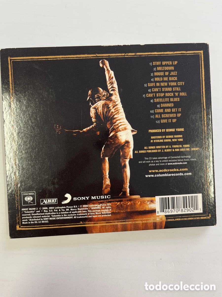 CDs de m&uacute;sica: AC/DC. STIFF UPPER LI IP. CD - Foto 2