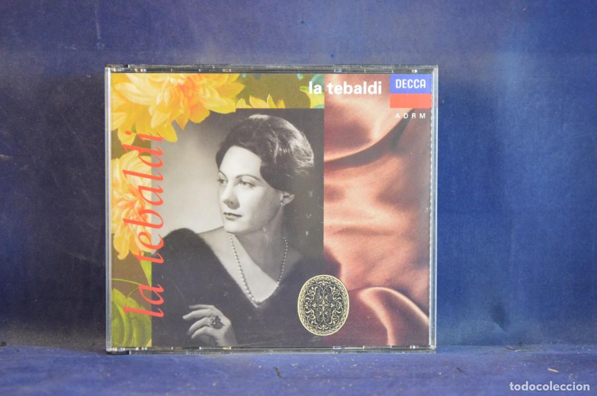 CDs de m&uacute;sica: RENATA TEBALDI &ndash; LA TEBALDI - 2 CD - Foto 1