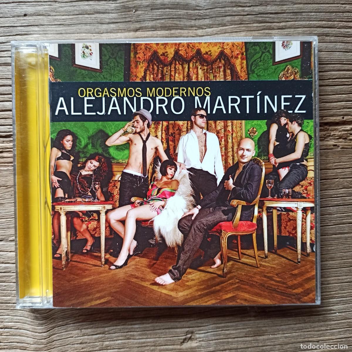CDs de m&uacute;sica: CD Alejandro Mart&iacute;nez - Orgasmos Modernos - Foto 1