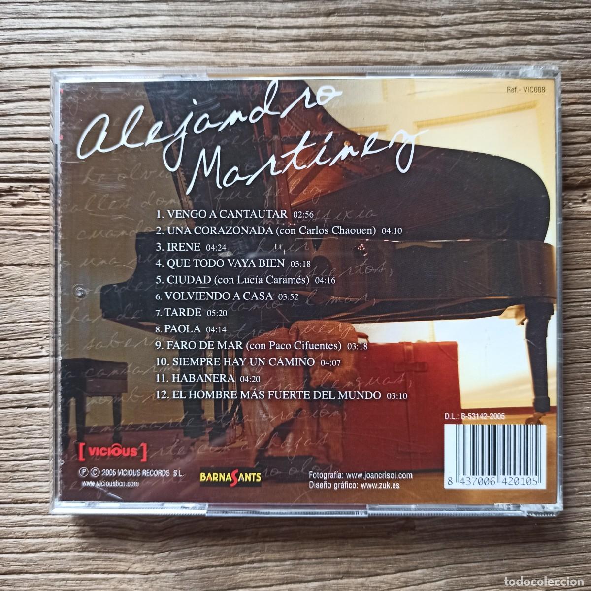 CDs de m&uacute;sica: CD Alejandro Mart&iacute;nez &ndash; Volviendo a Casa - Foto 2