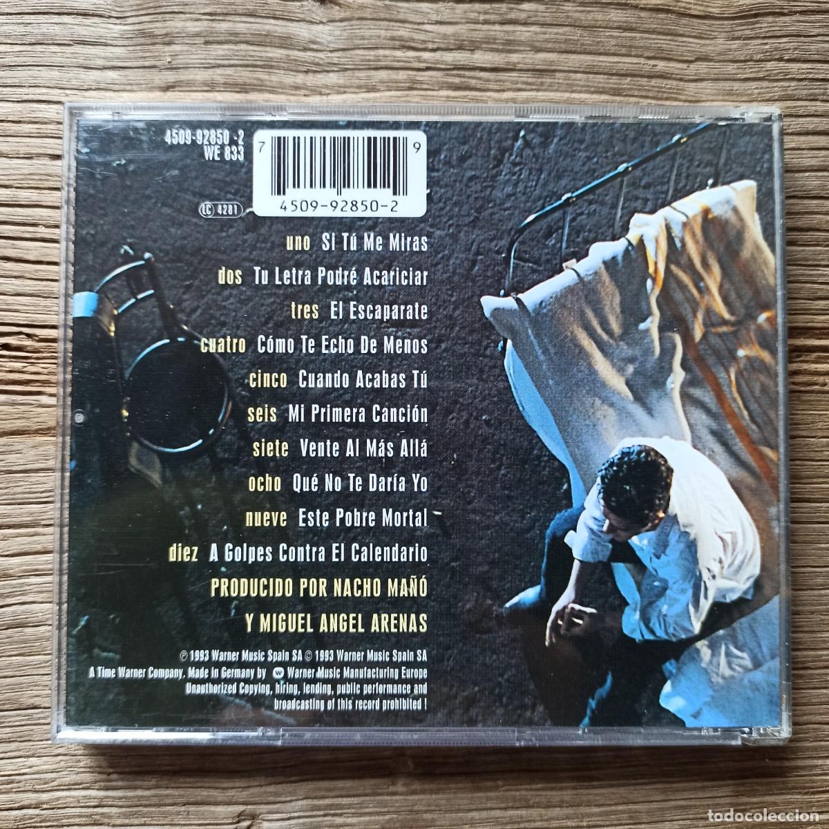 CDs de m&uacute;sica: CD Alejandro Sanz &ndash; Si T&uacute; Me Miras - Foto 2