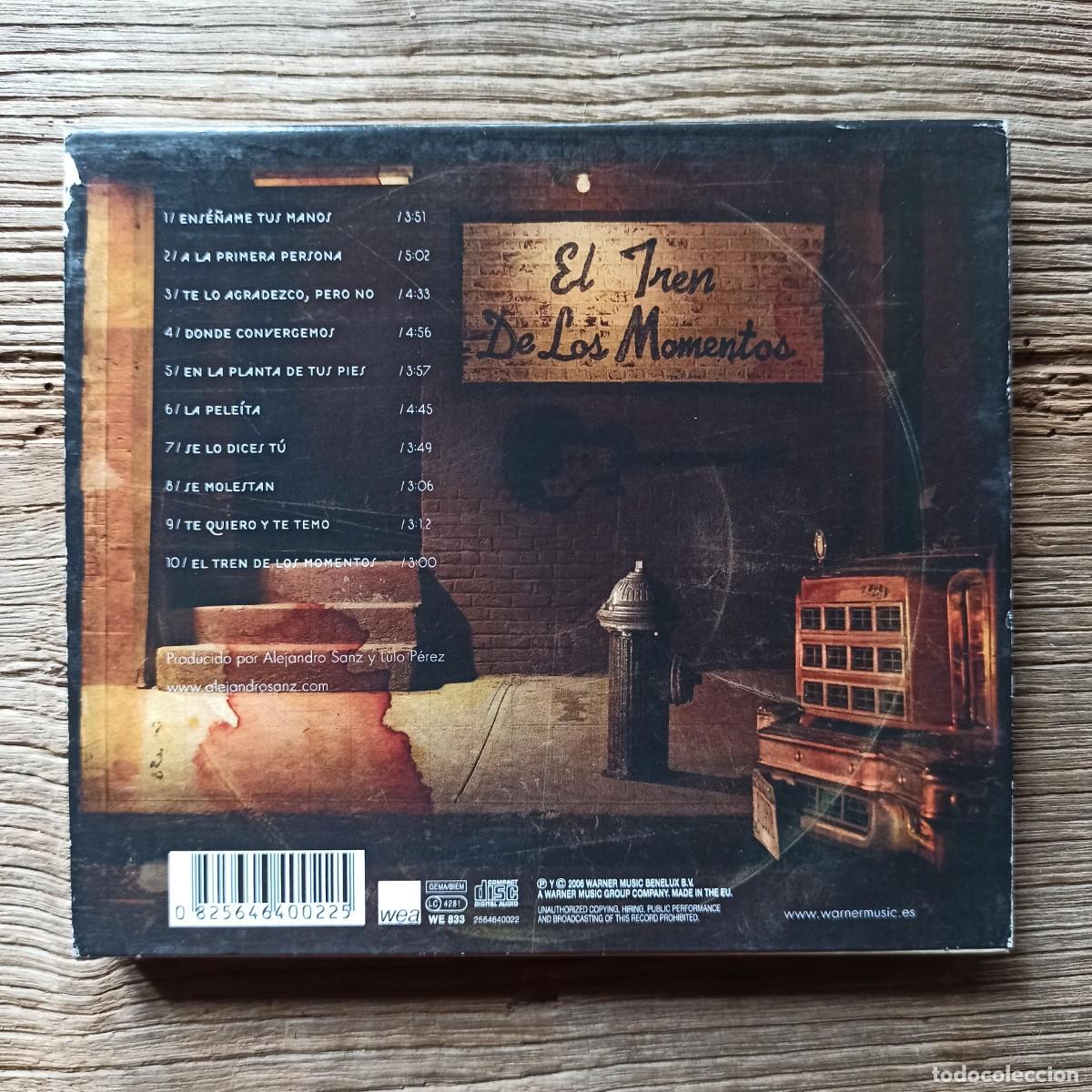 CDs de m&uacute;sica: CD Alejandro Sanz &ndash; El Tren De Los Momentos - Foto 2