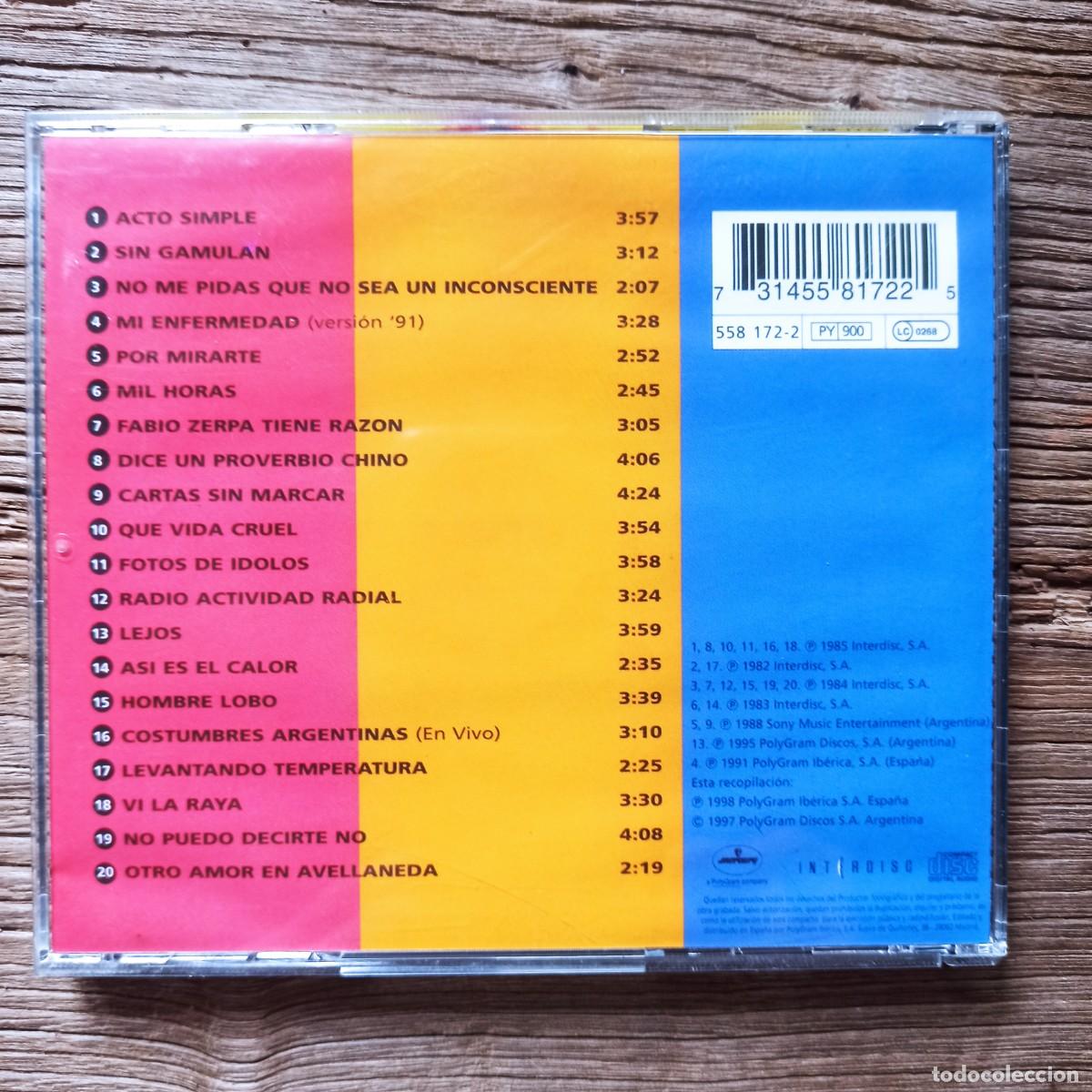 CDs de m&uacute;sica: CD Andr&eacute;s Calamaro &ndash; Completo - Foto 2
