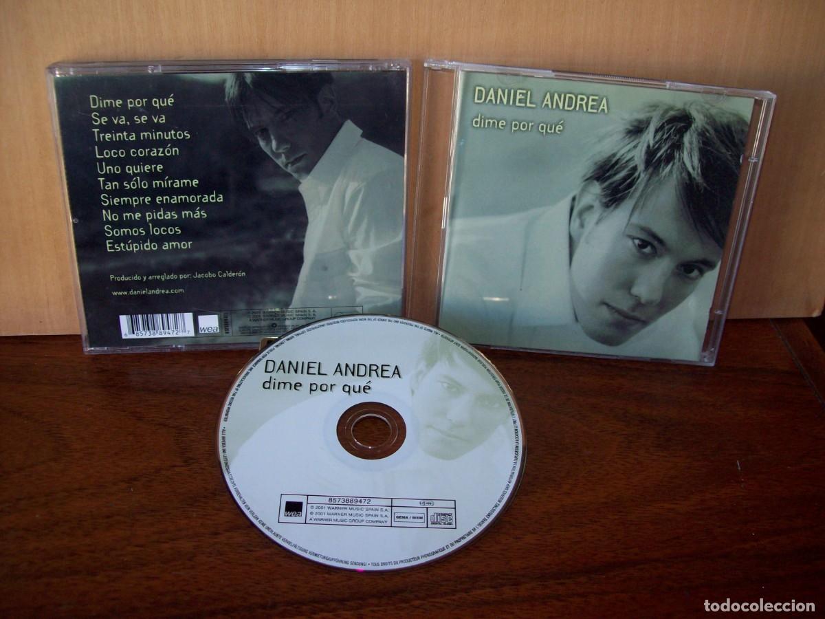 CDs de m&uacute;sica: DANIEL ANDREA - DIME POR QUE - CD 2001 - Foto 1