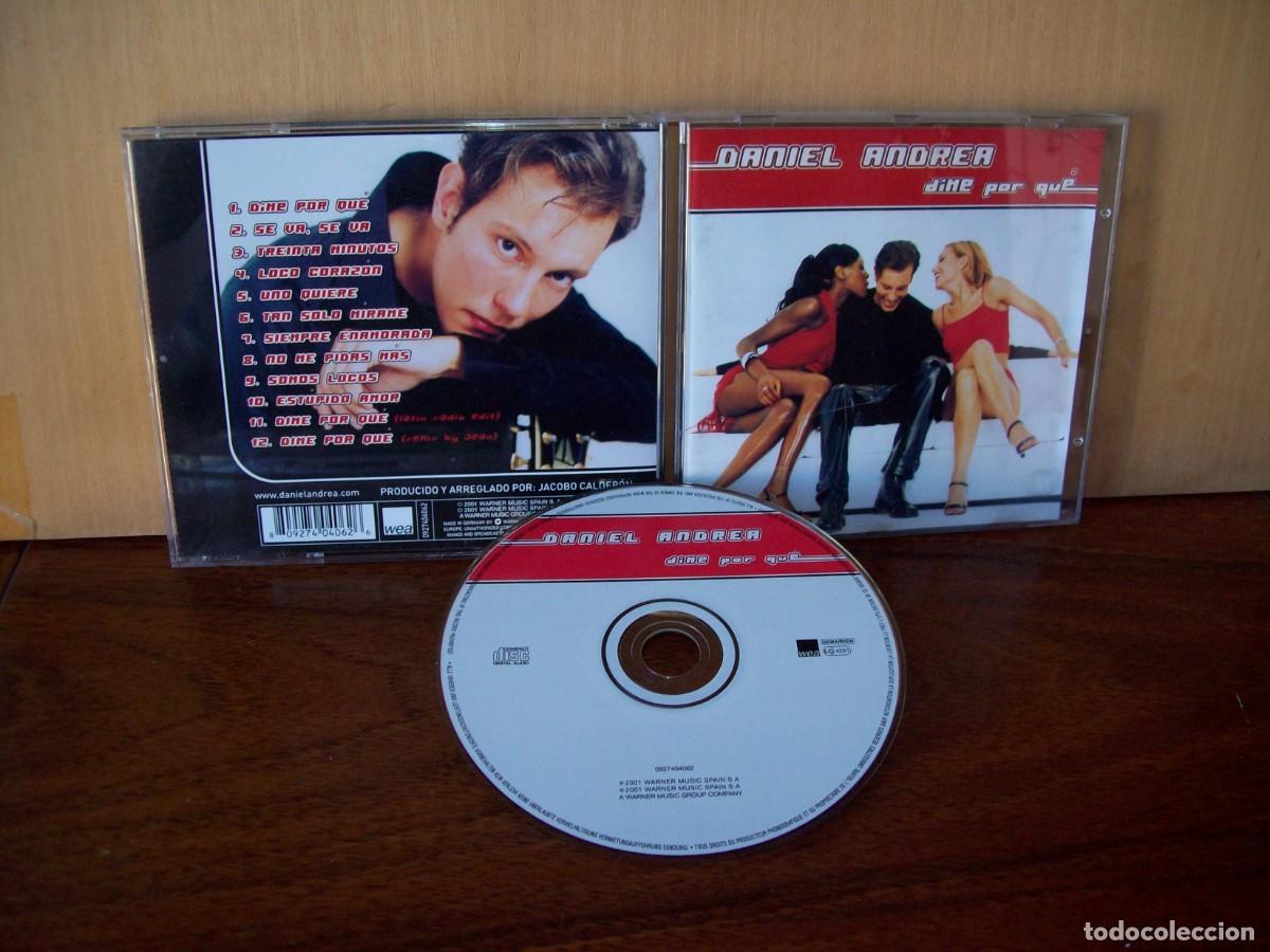 CDs de m&uacute;sica: DANIEL ANDREA - DIME POR QUE - CD 2001 - Foto 1