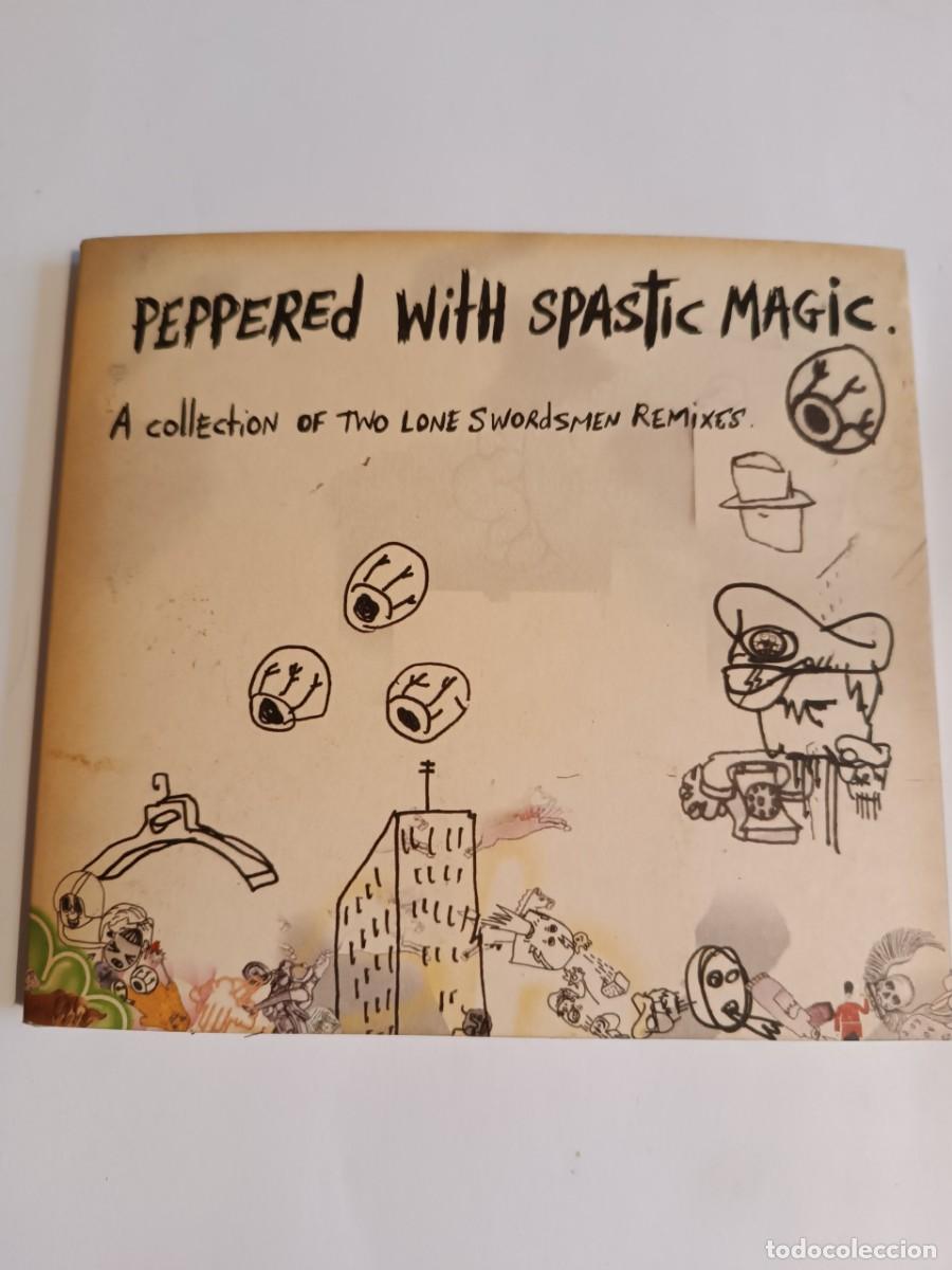 CDs de m&uacute;sica: Two Lone Swordsmen / Peppered With Spastic Magic (Digipak) (Remixes) - Foto 1