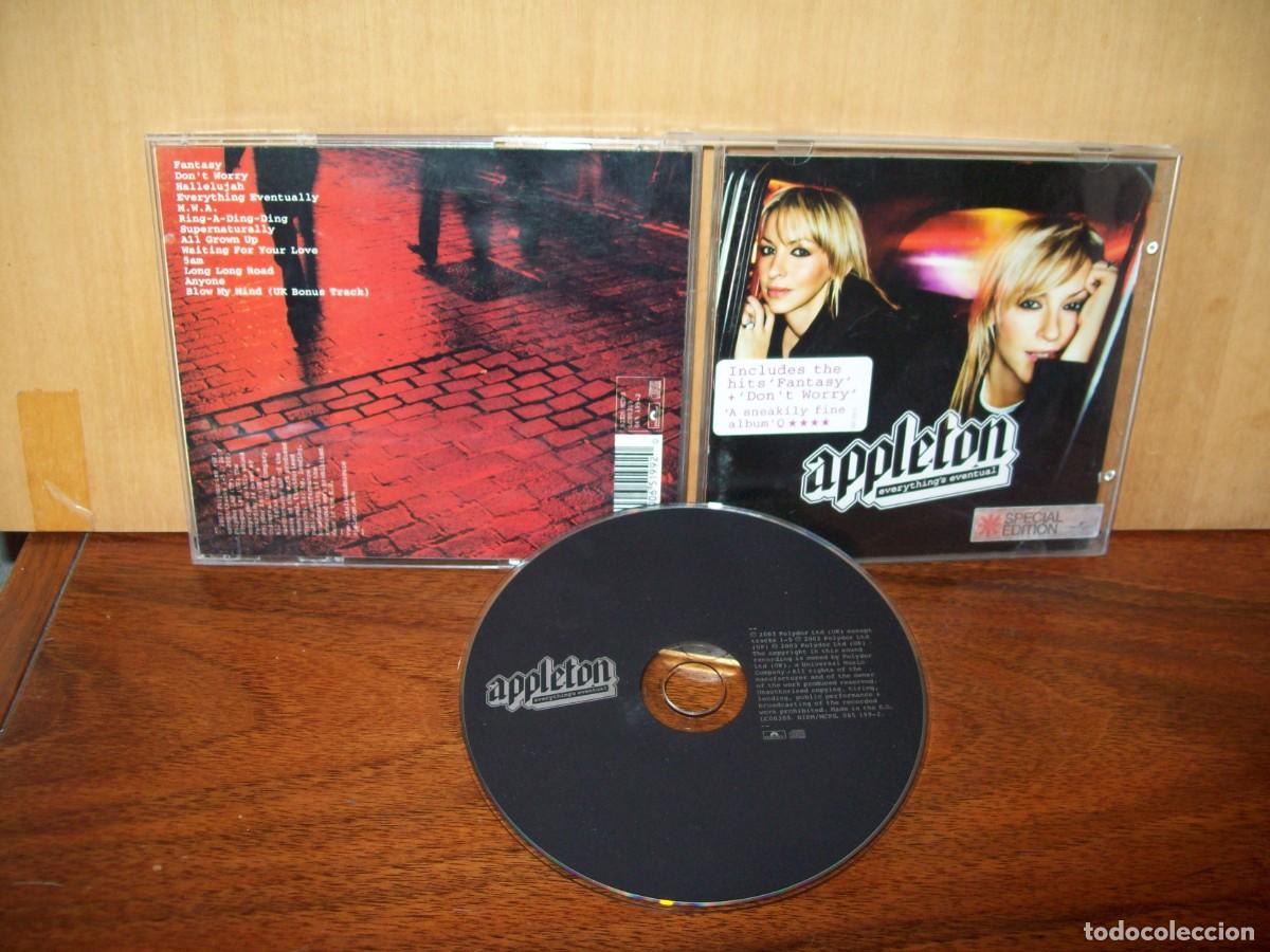 CDs de m&uacute;sica: APPLETON - EVERYTHING`S EVENTUAL - CD EDICION ESPECIAL 2003 MADE IN THE E.U. - Foto 1