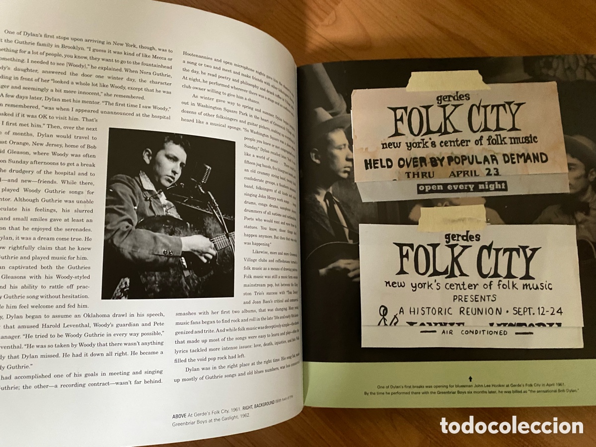 CDs de m&uacute;sica: BOB DYLAN SCRAPBOOK 1956-1966 + CD - Foto 3