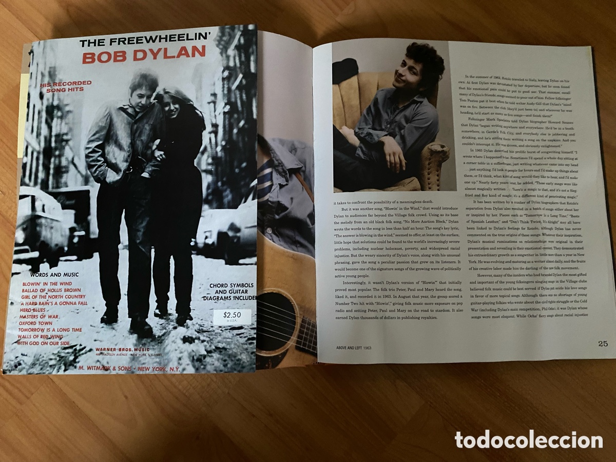 CDs de m&uacute;sica: BOB DYLAN SCRAPBOOK 1956-1966 + CD - Foto 4