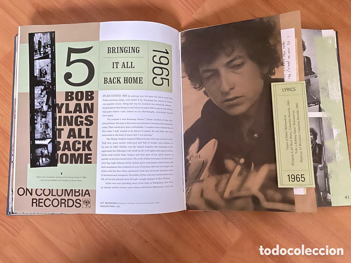 CDs de m&uacute;sica: BOB DYLAN SCRAPBOOK 1956-1966 + CD - Foto 6