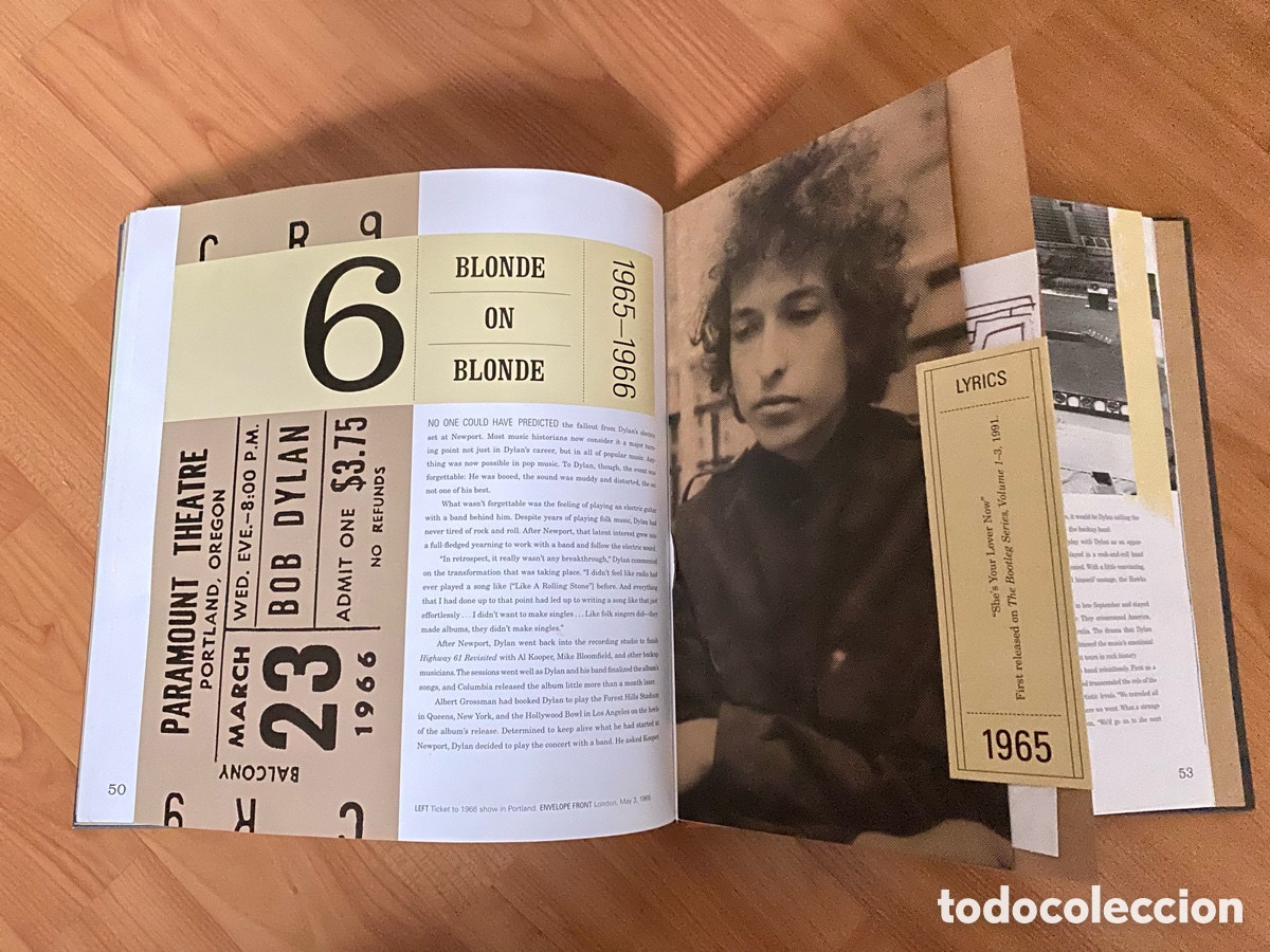 CDs de m&uacute;sica: BOB DYLAN SCRAPBOOK 1956-1966 + CD - Foto 8