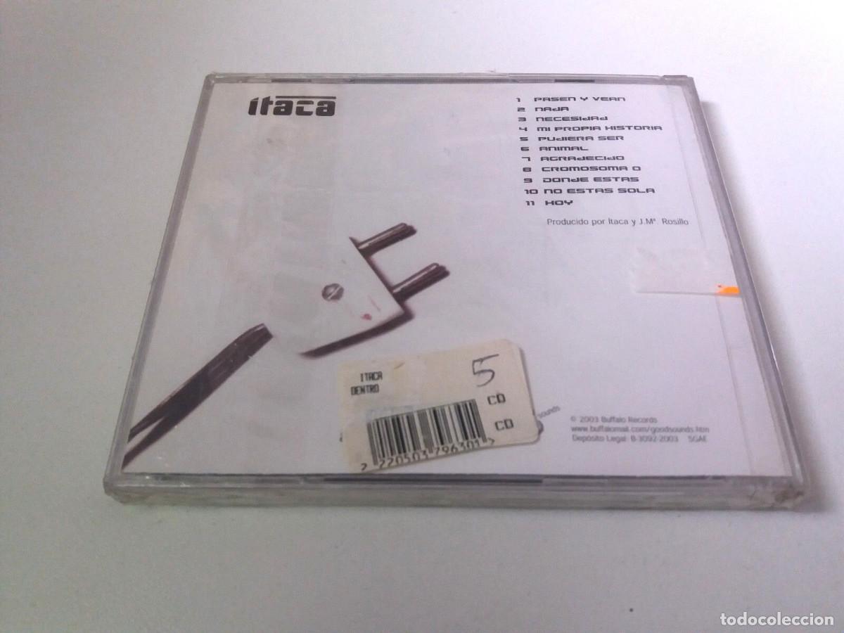 CDs de m&uacute;sica: ITACA &rdquo;DENTRO&rdquo; CD 11 TRACKS PRECINTADO SEALED - Foto 2