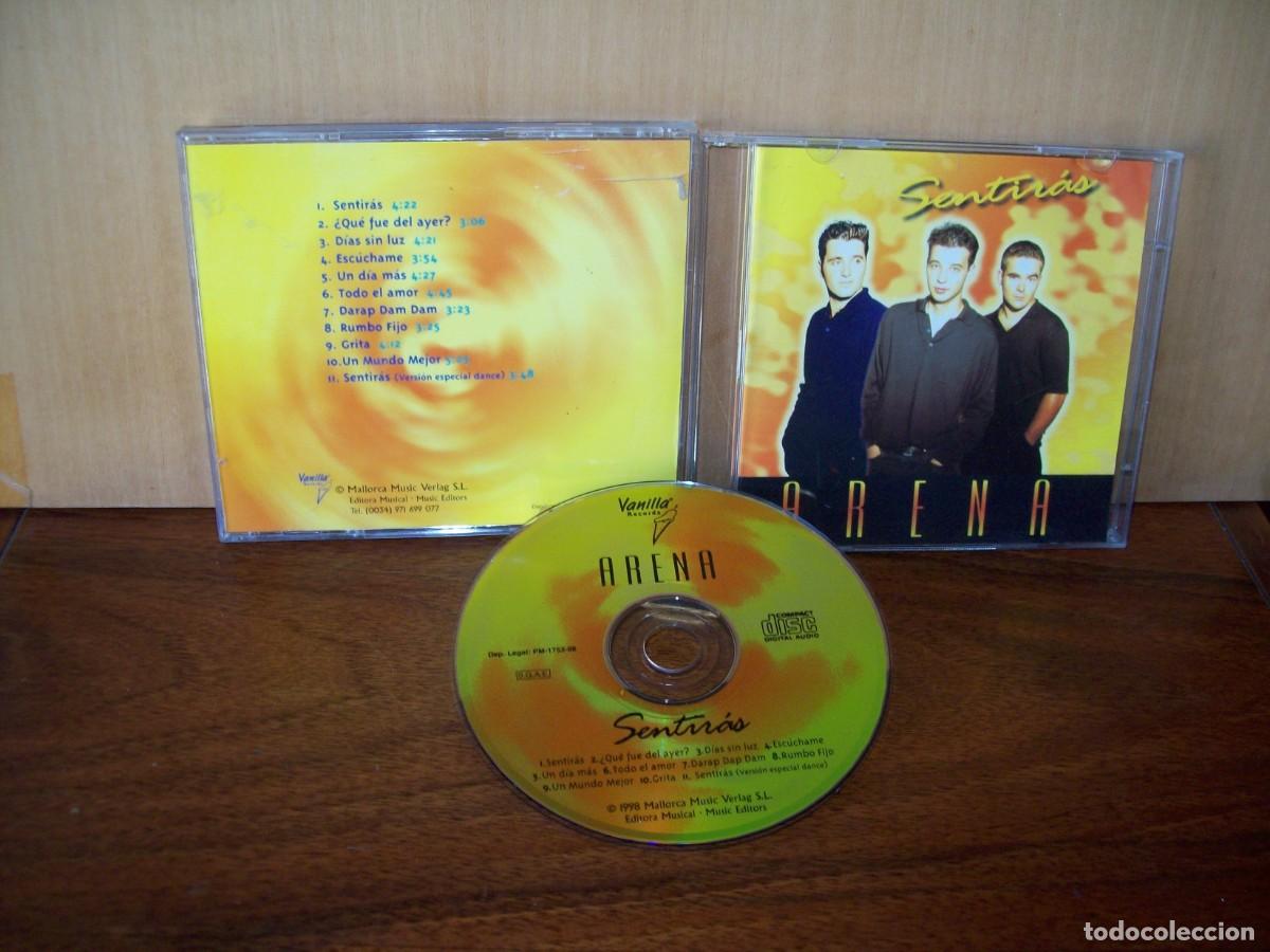 CDs de m&uacute;sica: ARENA - SENTIRAS - CD 1998 - Foto 1