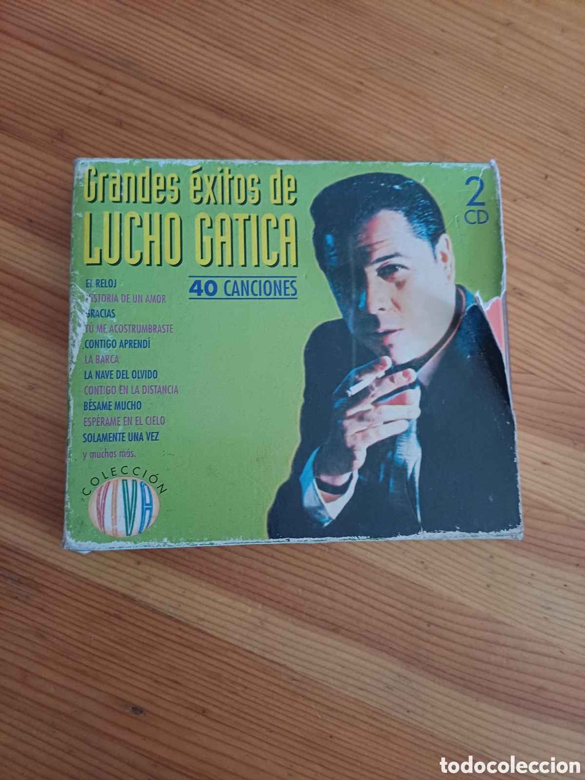 CDs de m&uacute;sica: Grandes &eacute;xitos de Lucho Gatica 40 canciones doble CD - Foto 1