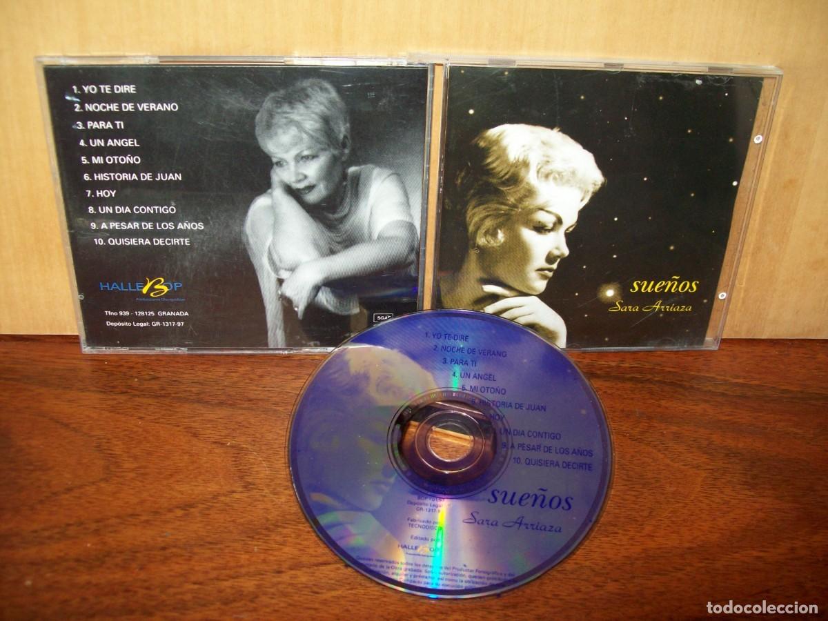 CDs de m&uacute;sica: SARA ARRIAZA - SUE&Ntilde;OS - CD 1997 - Foto 1