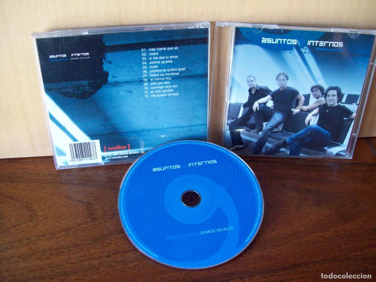 CDs de m&uacute;sica: ASUNTOS INTERNOS - SOMOS IGUALES - CD - Foto 1