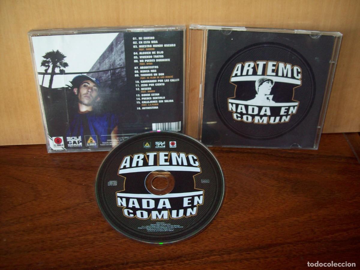 CDs de m&uacute;sica: ARTEMC - NADA EN COMUN - CD 16 CANCIONES 2004 - Foto 1