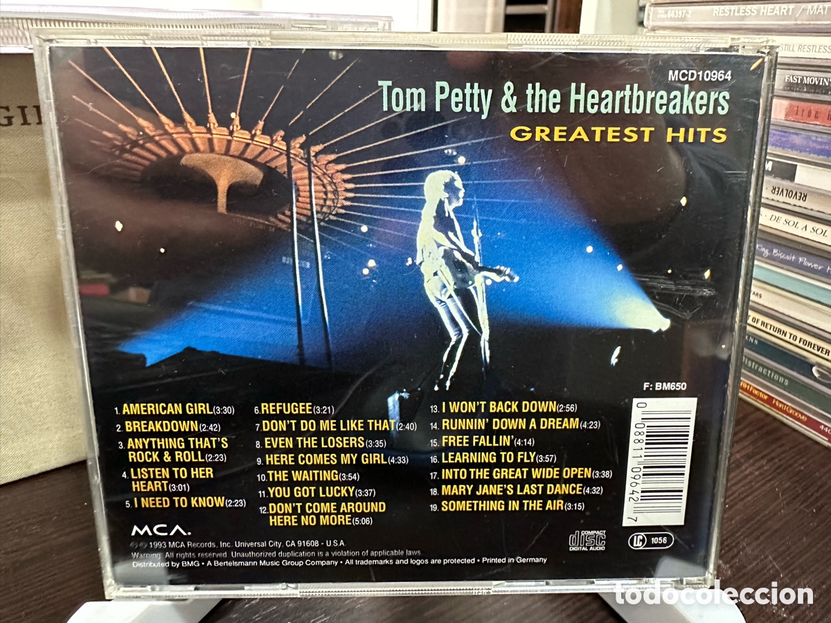 CDs de m&uacute;sica: Tom Petty And The Heartbreakers - Greatest Hits (CD) - Foto 2