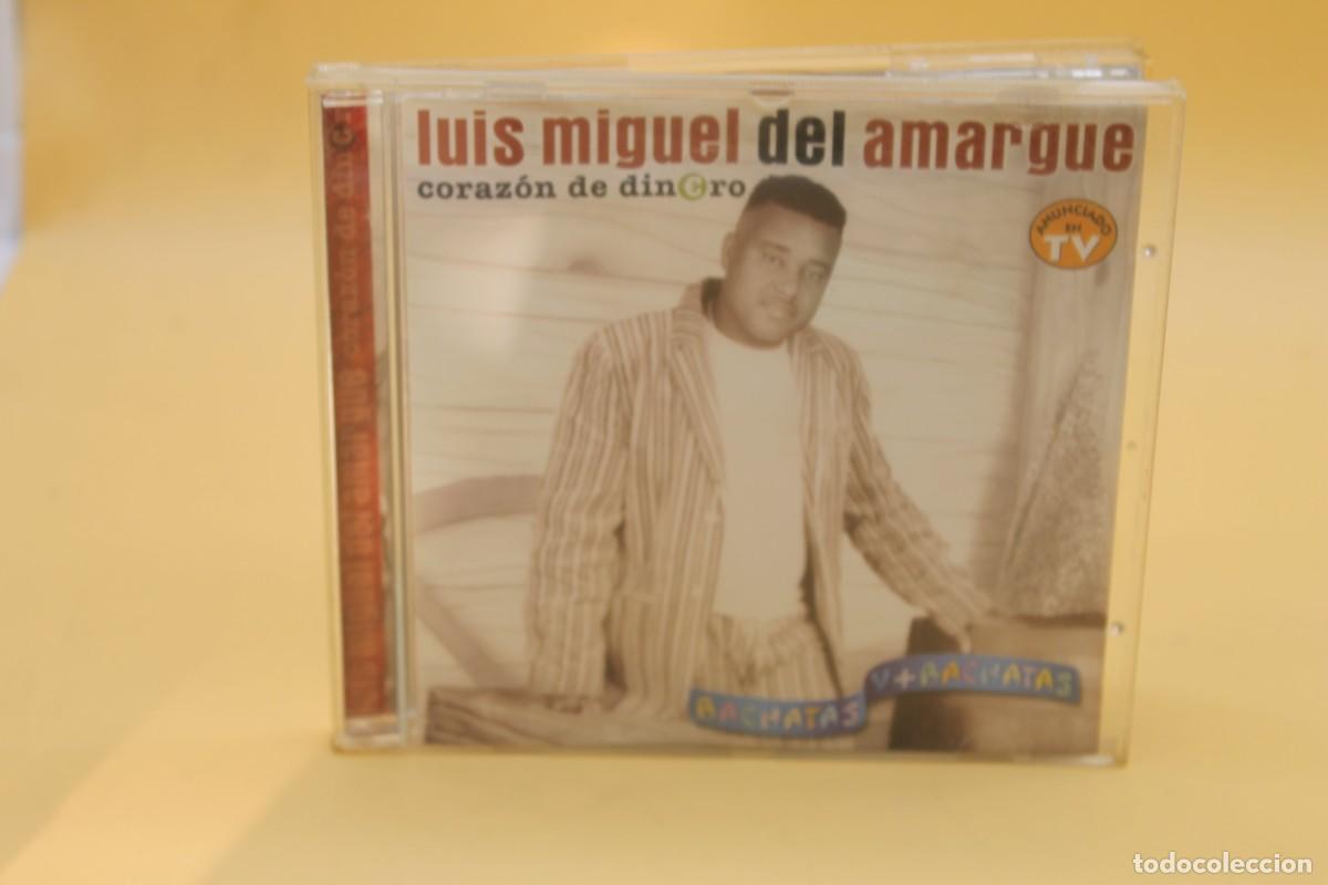 CDs de m&uacute;sica: LUIS MIGUEL DEL AMARGUE CORAZON DE DINERO CD - Foto 1