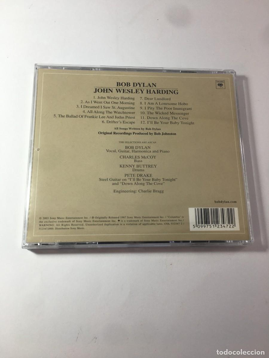 CDs de m&uacute;sica: BOB DYLAN - JOHN WESLEY HARDING - CD IMPORTADO - Foto 3