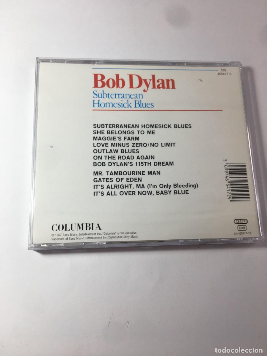CDs de m&uacute;sica: BOB DYLAN - SUBTERRANEAN HOMESICK BLUES - CD IMPORTADO - Foto 3