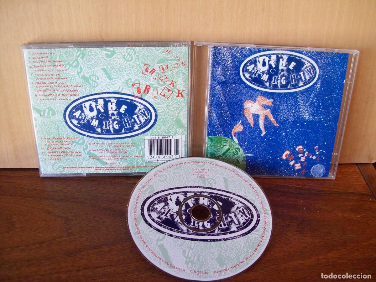 CDs de m&uacute;sica: THE ALMIGHTY - CRANK - CD 1994 MADE IN UK - Foto 1