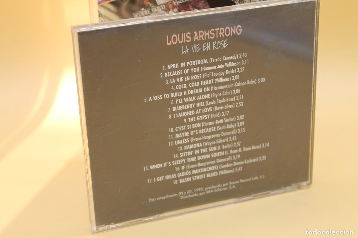 CDs de m&uacute;sica: LOUIS ARMSTRONG LA VIE EN ROSE CD - Foto 3