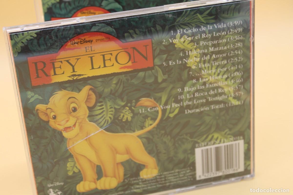 CDs de m&uacute;sica: EL REY LEON BSO CD - Foto 3