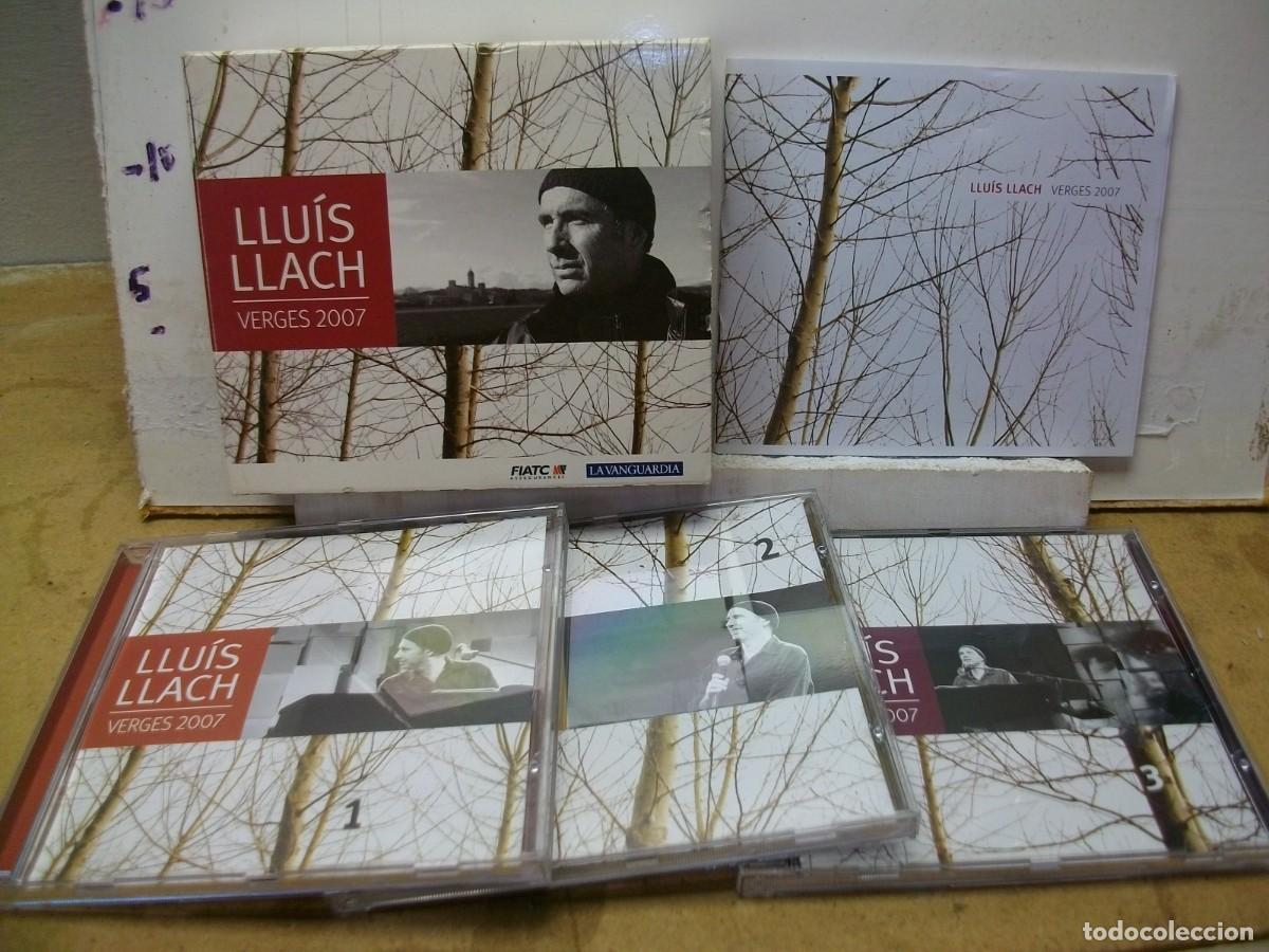 CDs de m&uacute;sica: Llu&iacute;s Llach &ndash; Verges 2007 3 x CD - Foto 2