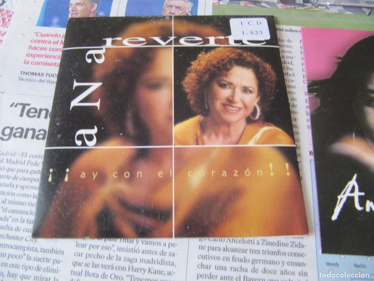 CDs de m&uacute;sica: ANA REVERTE AY CON EL CORAZON - Foto 1